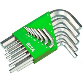 Resim SHC4200 Mey Ithalat® Elta 4908 Allen Anahtar Takımı 10'lu 