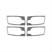 Resim Quee-Niei Bmw 5 Serisi E60 2004-2007 Karbon Fiber Araba Iç Kapı Kolu Kase Kapağı Kaplama Etiketi Iç Aksesuarları (Yurt Dışından) 