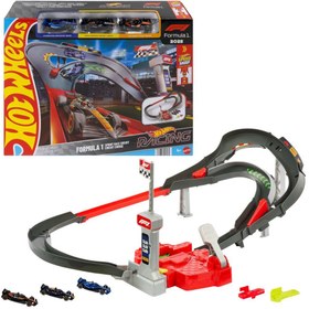 Resim Hot Wheels Yarışları Formula 1 Temel Yarış Pisti JNN32 