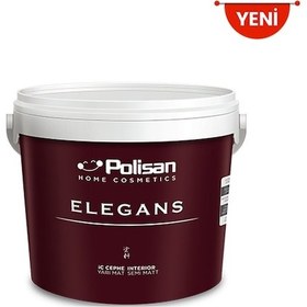 Resim Polisan Elegans Yarı Mat İç Cephe 15 lt. 