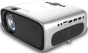 Resim Philips NeoPix Prime One 1280x720p Wi-Fi ve Bluetooth LCD LED Ev Projektörü 
