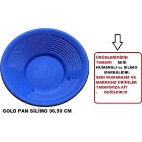 Resim Gold Pan Altın Tavası Altın Yakalama Eleği Altın Arama Tepsi Mavi N11.11795 