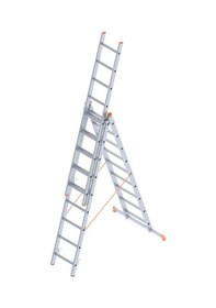 Resim Saraylı 3x9 A Tipi Sürgülü Merdiven 7,41 Metre 