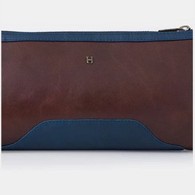 Resim Edwin Unisex Deri Kozmetik & Makyaj Çantası - Kahverengi (Ekstra Renkler) 