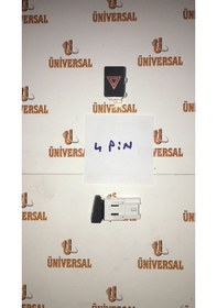 Resim Düğme Flaşör Dörtlü Qashqai 2007-2013 