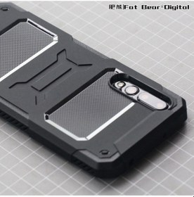 Resim Novahub Huawei P20 Pro'ya Uygun Fatbear Zırhlı Soğutma Kılıfı Siyah 