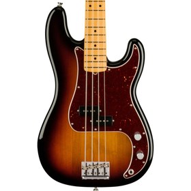 Resim Fender American Professional II Precision Bass 4 Telli Bas Gitar - 3-Color Sunburst / Maple 