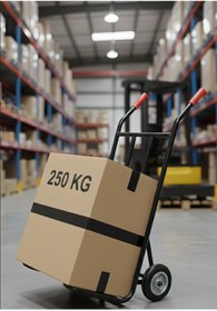 Resim Bayan Rottenmeier Titan Endüstriyel Yük Taşıma Arabası Koli Eşya Malzeme Kargo Taşıma Arabası 250 KG 