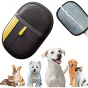 Resim 2025 Yükseltilmiş Yeniden Kullanılabilir Evcil Hayvan Tüy Temizleme Eldiveni - Köpekler, Kediler için Verimli ve Dayanıklı Yapışmaz Eldiven - Küçükten Büyük Irklara Uygun, Yıkanabilir, Güvenli Tutuşlu, Evde Bakım İçin - Tüm Evcil Hayvanlar ile Uyumlu (Tüylü, Kıvırcık, Düz Tüylü), Pet Tüy Temizleyici Alet, Katı Tasarım, Esnek Uyumlu Eldiven, Uzun Ömürlü Malzeme, Köpek Sahipleri İçin 