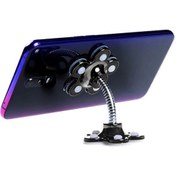 Resim Runedo Mini Masaüstü Telefon Tutucu Standı Vantuzlu 