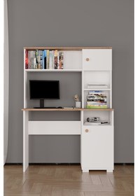 Resim Meta Çalışma Masası Atlantik Çam Beyaz Atlantik Çam Beyaz 