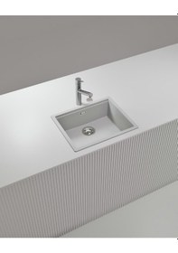 Resim Schock - Lahti N100l Alpina 50 Cm Tezgahaltı/tezgahüstü Granit Evye Diğer 