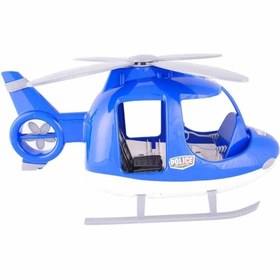 Resim Farbu Oyuncak 46 Cm Büyük Polis Helikopteri Mavi 