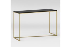 Resim SOLLER GOLD METAL AHŞAP DRESUAR KONSOL 