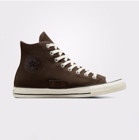 Resim Converse Chuck Taylor All Star Garden Starter Twill Kadın Kahverengi Sneaker 