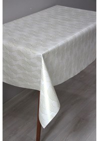 Resim Astarlı Silinebilir Pvc Muşamba Masa Örtüsü 107-a-altın 