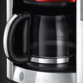 Resim Russell Hobbs Luna Solar Kırmmızı (Red) Kahve Makinesi 