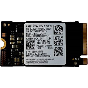 Resim Samsung MZ-ALQ128HBHQ Msata 128GB 1000MB/S-1000MB/S M.2 SSD 