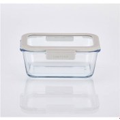 Resim Primanova D-NEOFGL046 Fika Glace Cam Saklama Kabı 460 ml Bej 