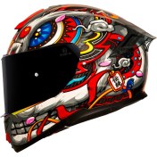 Resim Sway 861 Carbon Desing Full Face Motosiklet Kaskı 