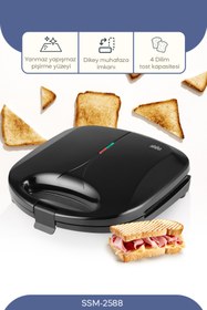 Resim Sinbo SSM2588 Tost Makinası 