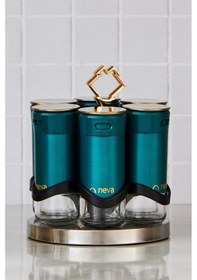 Resim Neva N3040 Sweet Premıum Mentol Niş 6 Lı Baharat Seti Yeşil 