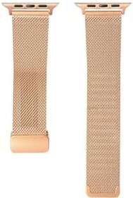 Resim PSR aksesuar Rose Gold KRD-85 Metal Zore Kordon-Rose Gold Watch 42mm ile uyumlu 
