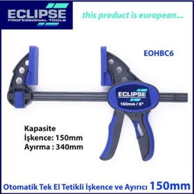 Resim Eclipse Eohbc6 Otomatik Tek El Ile Kullanım Işkence Ve Ayırıcı 15 