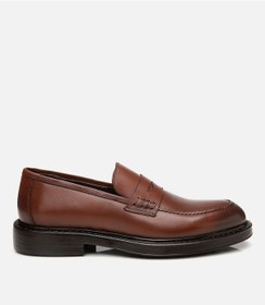 Resim Hotiç Erkek Deri Kahverengi Ultra Hafif Tabanlı Klasik Loafer 02ayh304700a480 Kahverengi 