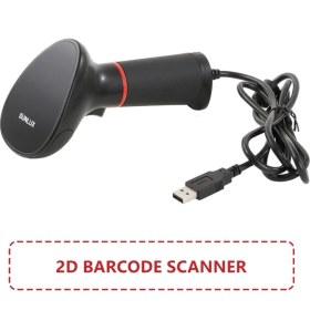 Resim Solmazlar Online Sunlux XL-3610 2d Karekod Kablolu USB Barkod Okuyucu + Ayak 