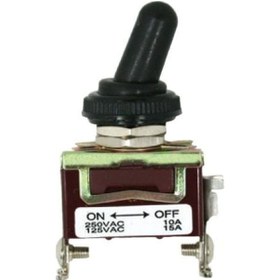 Resim Switch Anahtar Lastik Muhafazalı On -Off- On 