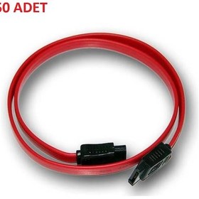 Resim Navidata Sata Data Kablo Serial Ata Sata Kablo 50 Adet 