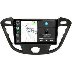 Resim NAVECRON FORD CUSTOM 2012-17 UYUMLU ANDROID MULTİMEDYA GERÇEK 4/64 KABLOSUZ CARPLAY GERİ GÖRÜŞ KAMERALI 