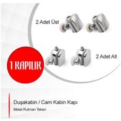 Resim Duşakabin Cam Kabin Kapı Metal Rulman Tekeri 
