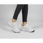 Resim New Balance 408 Lifestyle White Gold Kadın Günlük Spor Ayakkabı 