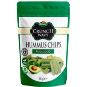 Resim CİPSAŞ Crunch Wavy Avokado Aromalı Vegan Glutensiz Fırınlanmış Nohut Cipsi 85g 