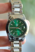 Resim WATCHOFROYAL Noble Date Silver Yeşil Siyah Kol Saati 