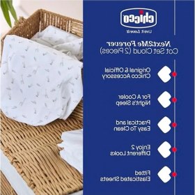Resim Cekar Store Chicco Çarşaf Seti Pamuklu Iki Parça N2M Cloud 