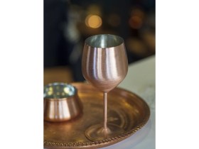 Resim Bakır Concept Bakır Kadeh Modern Model Mat Bakır Renk 