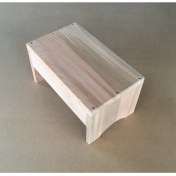 Resim Koza Tasarım Atölyesi Ahşap Tabure (Iskemle) - 22CM 