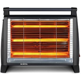 Resim Kumtel LX-2832 1500 W Quartz Isıtıcı Siyah 