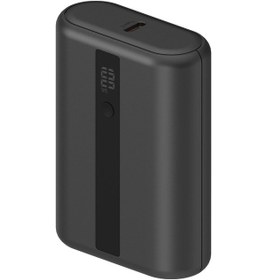 Resim Compac Mini 3 10.000 Mah Dijital Gösterge 20w Type-c Ve 18w Usb Pd Hızlı Şarj Powerbank - Koyu Gri Koyu Gri 