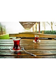 Resim Paşabahçe Sohbet İnce Belli Çay Seti 