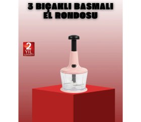 Resim Epilons Manuel Sebze Rondosu Pratik Bas Kes Doğrayıcı 