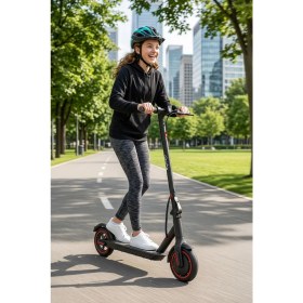 Resim Piranha 5010 500W Elektrikli Scooter | 36V 7.8AH Pil | LED Aydınlatma | LCD Ekran | Uygulama Destekli | Katlanabilir 