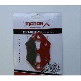 Resim MOTORX Disk Balata Ön Terralander-8 Cf Moto Atv (KIRMIZI) 