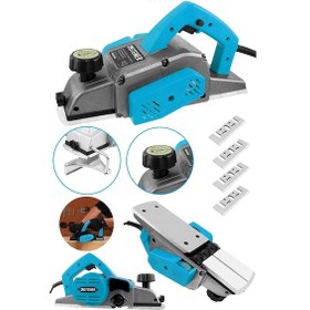 Resim Steiner 4200 Watt Bakır Sargılı Planya Rende Makinesi + 4 Bıçak M 