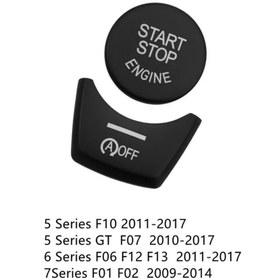 Resim YıldızTuning Bmw X3 Start Stop Tuş Yenileme Siyah 2011-2016 