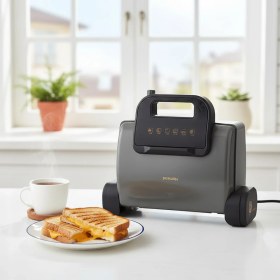 Resim Homend Toastbuster 1362H Tost Makinesi Antrasit Gold 