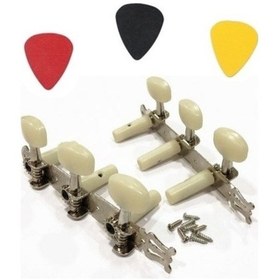 Resim Gitar Aksesuar Klasik Burgu Takımı 